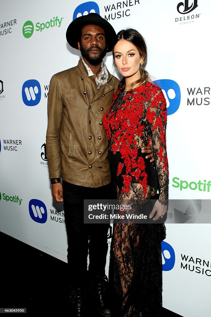 Warner Music Group Hosts Annual Grammy Celebration - Red Carpet