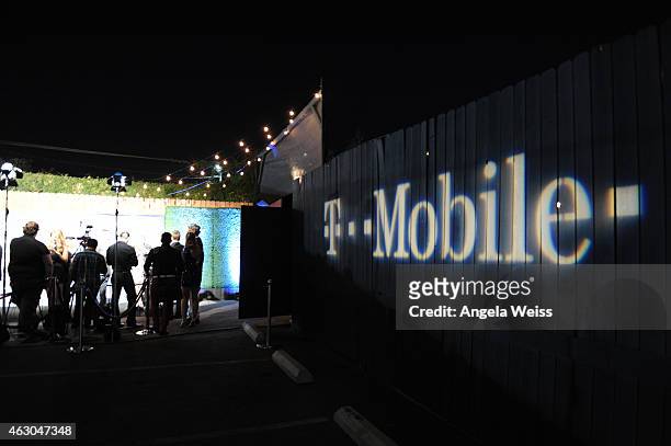 General view of atmosphere during the PANDORA GRAMMY after party featuring Lil Jon brought to you by TMobile on February 8, 2015 in Hollywood,...