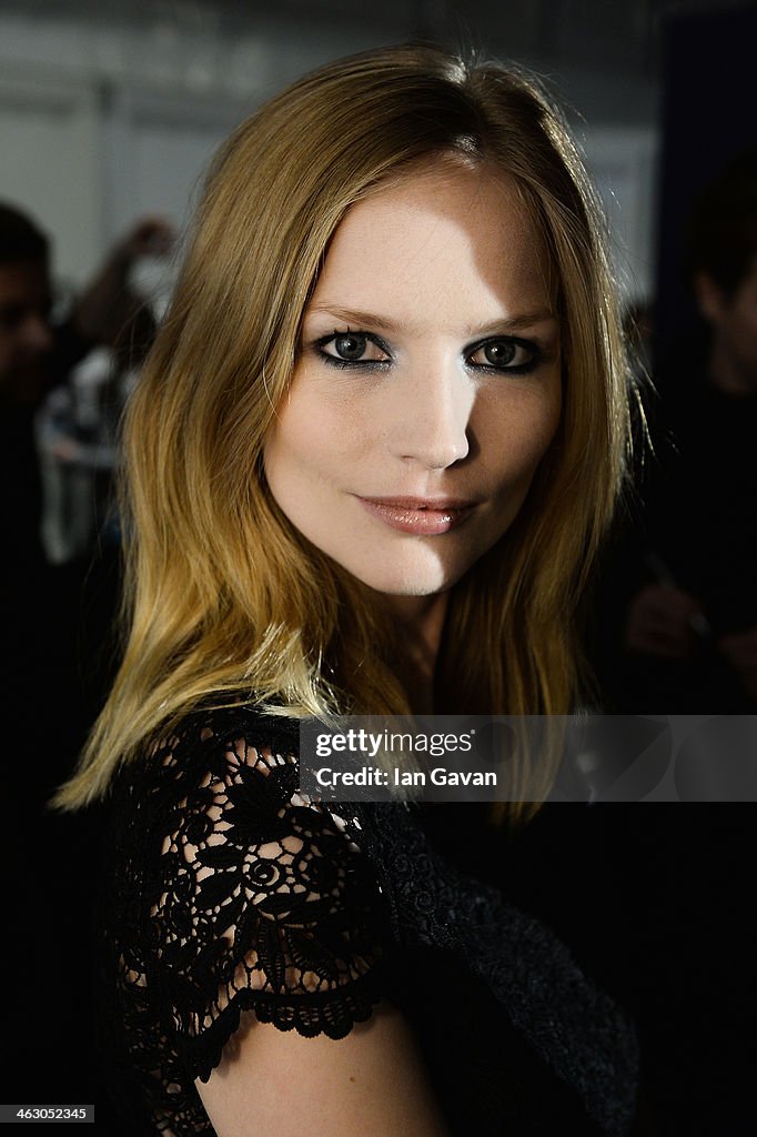 Laurel Backstage - Mercedes-Benz Fashion Week Autumn/Winter 2014/15