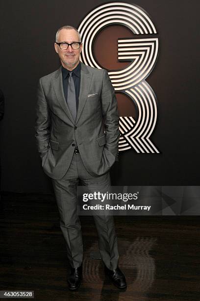 Chief Marketing Officer/President at Conde Nast Media Group Edward Menicheschi attends GQ and Giorgio Armani Grammys After Party at Hollywood...