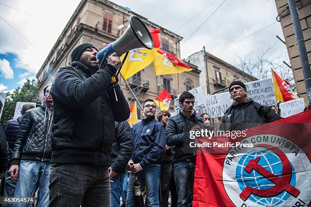 Social centers, associations, and anti-Fascist organizations took to the streets in an 'anti-racist' demonstration in opposition to Matteo Salvini...