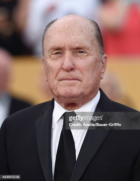 Actor Robert Duvall arrives at the 21st Annual Screen Actors Guild Awards at The Shrine Auditorium on January 25, 2015 in Los Angeles, California.