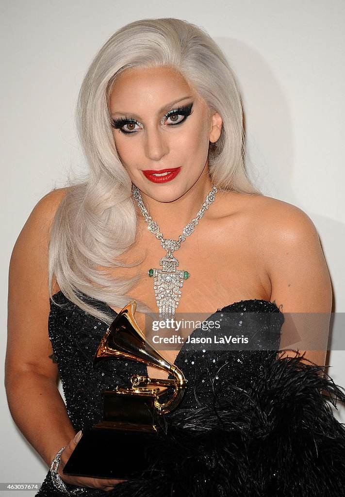 57th GRAMMY Awards - Press Room