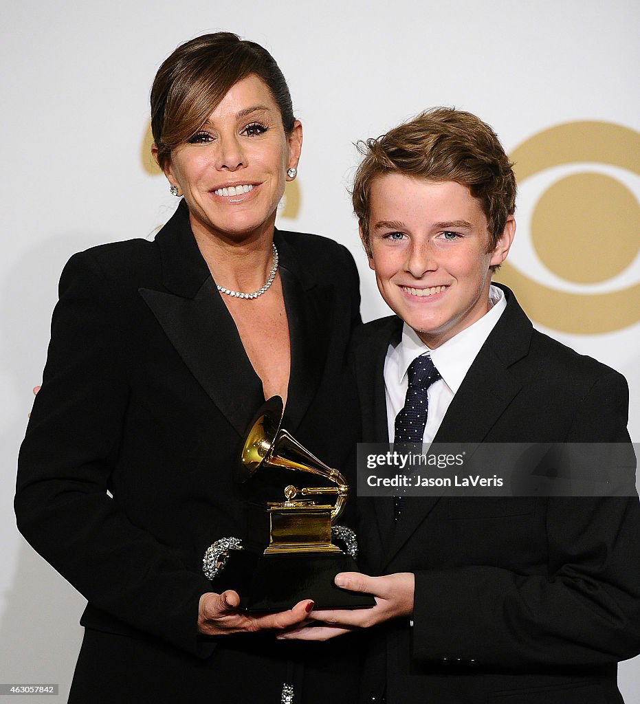 57th GRAMMY Awards - Press Room