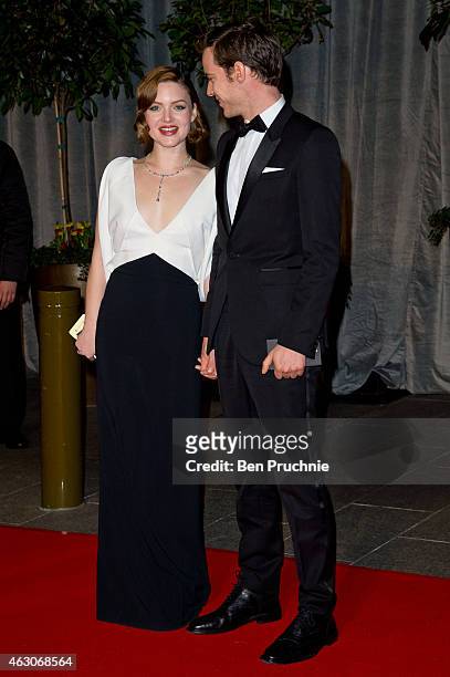 Holliday Grainger attends the after party for the EE British Academy Film Awards at The Grosvenor House Hotel on February 8, 2015 in London, England.