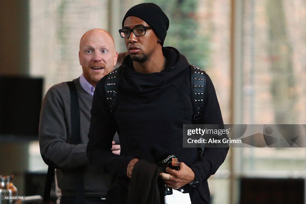 Jerome Boateng Attends DFB Sports Trial