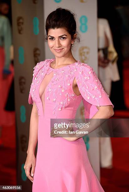 Nimrat Kaur attends the EE British Academy Film Awards at The Royal Opera House on February 8, 2015 in London, England.