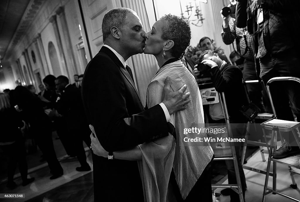 President Obama Announces Resignation Of Eric Holder
