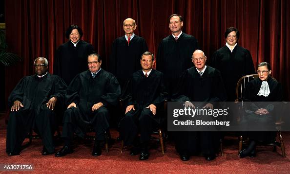 U.S. Supreme Court Sits For Group Portrait U.S. Supreme Court Sits For Group Portrait