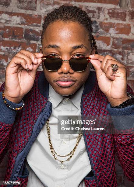 Actor/producer Leon Thomas III attends Wiz Khalifa's post-Grammy party at Project La on February 8, 2015 in Los Angeles, California.