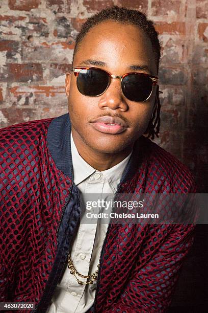 Actor/producer Leon Thomas III attends Wiz Khalifa's post-Grammy party at Project La on February 8, 2015 in Los Angeles, California.