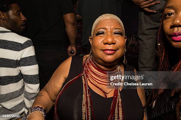 Comedienne / actress Luenell Campbell attends Wiz Khalifa's post-Grammy party at Project La on February 8, 2015 in Los Angeles, California.