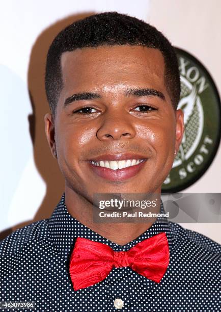 Recording artist Aaron Fresh attends the Sunset Marquis Hotel and Rock Against Trafficking GRAMMY After Party at Exchange LA on February 8, 2015 in...
