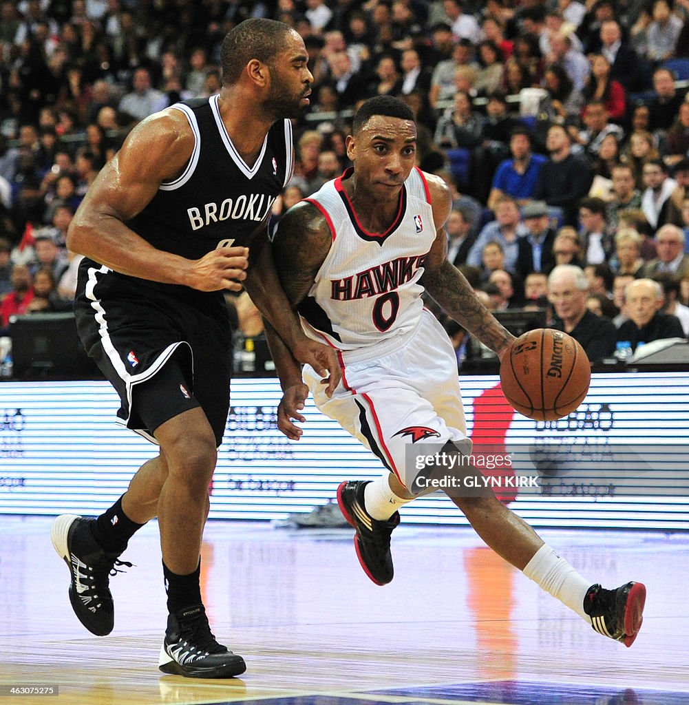 BASKET-GBR-USA-NBA-ATLANTA-BROOKLYN