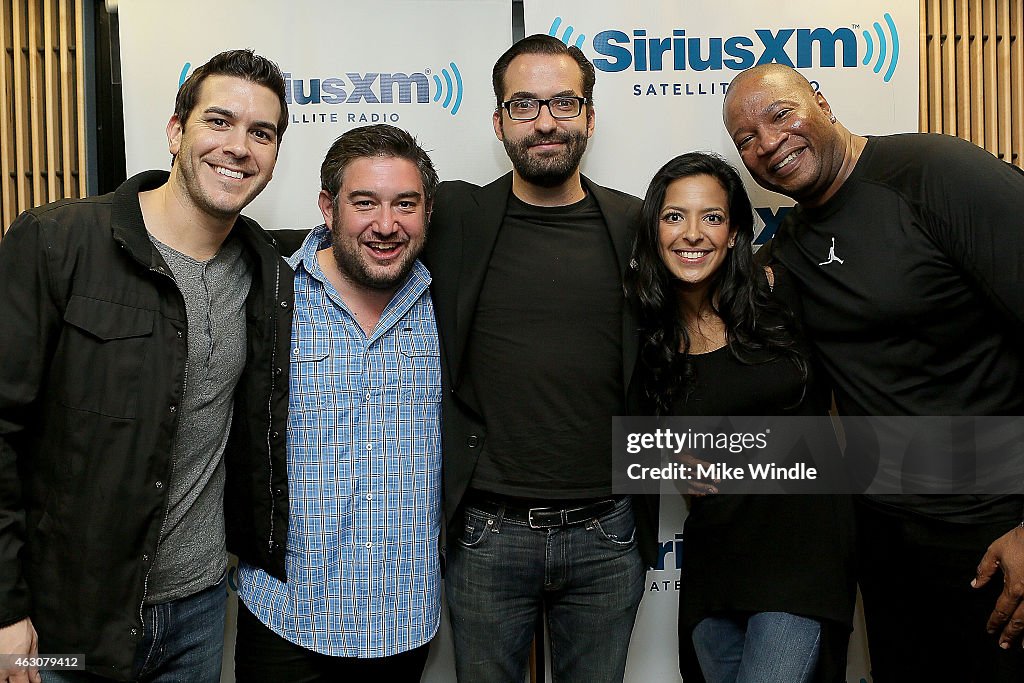 SiriusXM Hits 1's The Morning Mash Up Broadcast From The SiriusXM Studios In Los Angeles