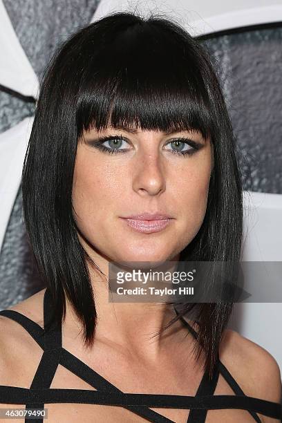 Sarah Barthel of Phantogram attends the 2015 Republic Records And Big Machine Label Group Post GRAMMY Celebration at Warwick on February 8, 2015 in...