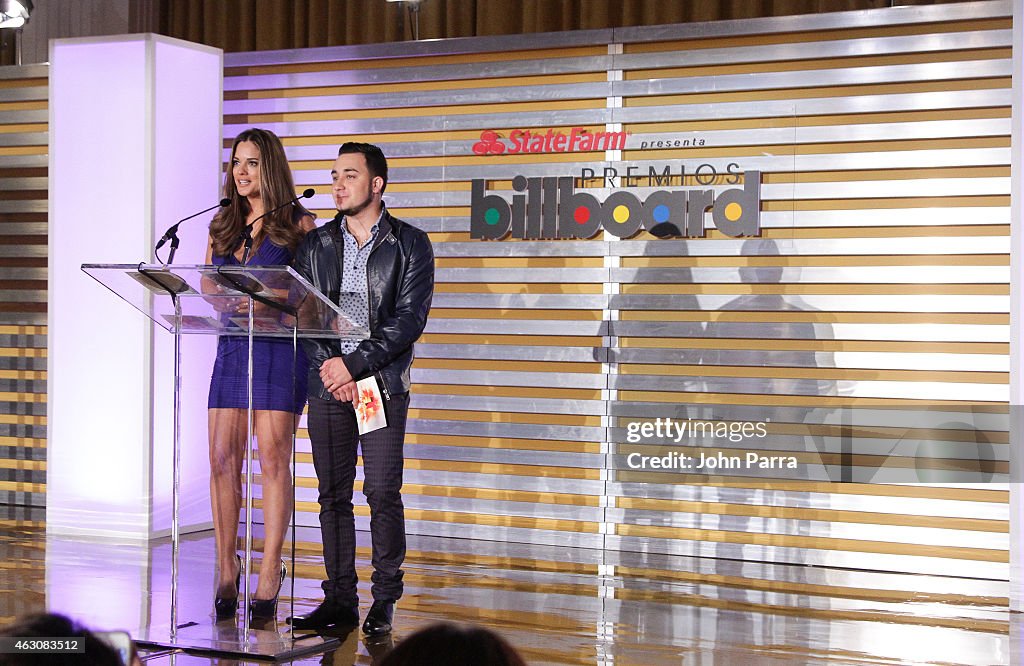 Billboard Latin 2015 Finalists Nominations Press Conference