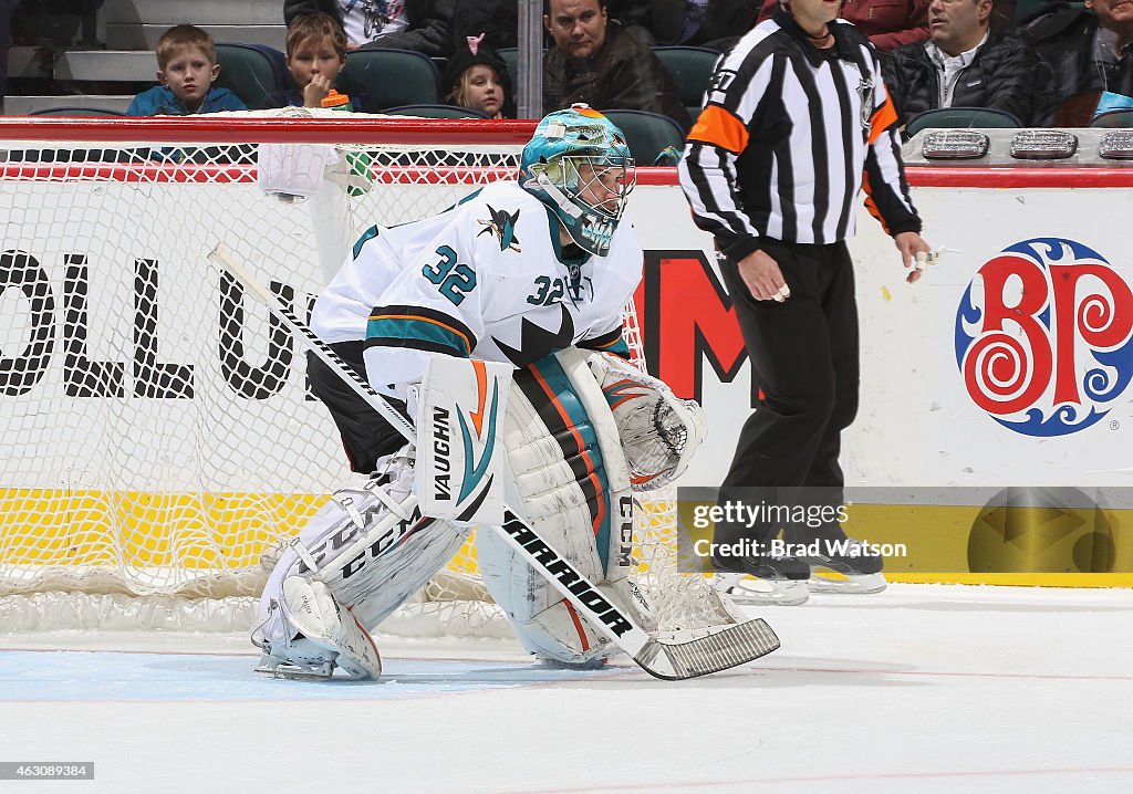 San Jose Sharks v Calgary Flames