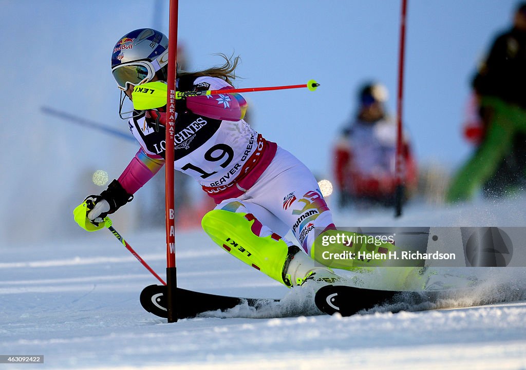 Women's alpine combined downhill  during the  FIS Alpine World Ski Championships in Beaver Creek, CO.