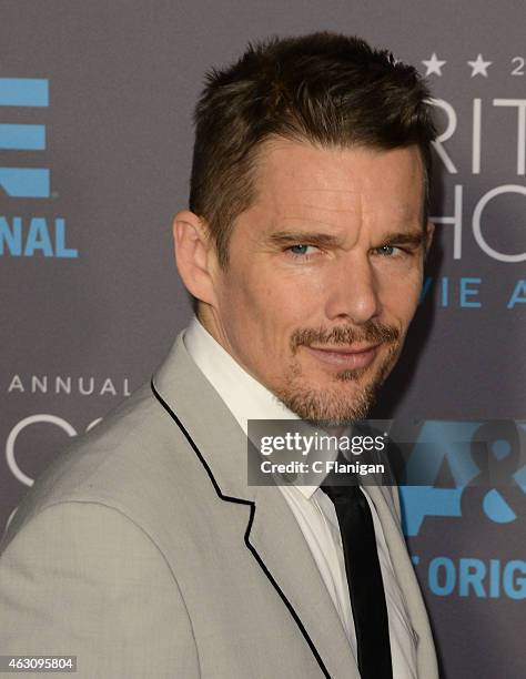 Actor Ethan Hawke attends The 20th Annual Critics' Choice Movie Awards at Hollywood Palladium on January 15, 2015 in Los Angeles, California.