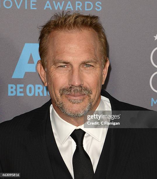 Actor Kevin Costner attends The 20th Annual Critics' Choice Movie Awards at Hollywood Palladium on January 15, 2015 in Los Angeles, California.