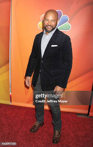 Actor Chris Williams attends the NBCUniversal 2015 Press Tour at the Langham Huntington Hotel on January 16, 2015 in Pasadena, California.