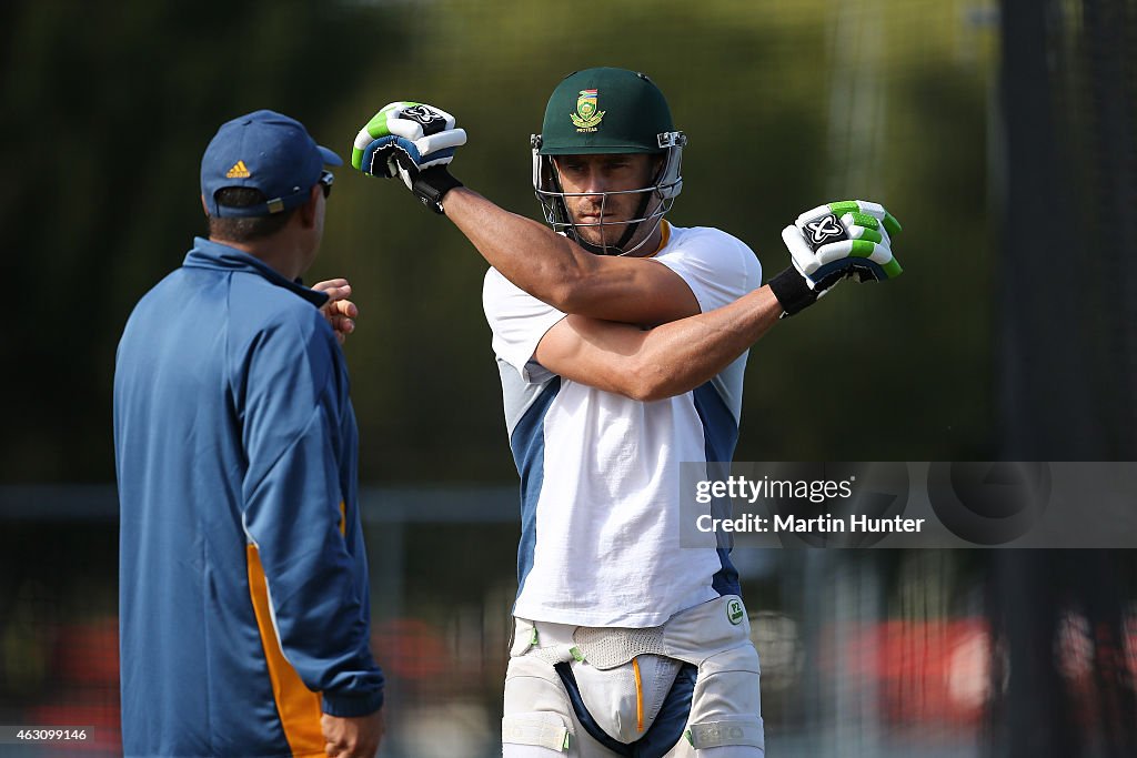 South Africa Nets Session