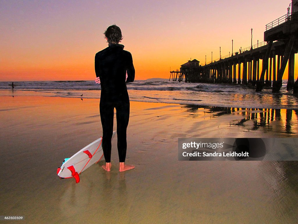 Waiting for the Surf