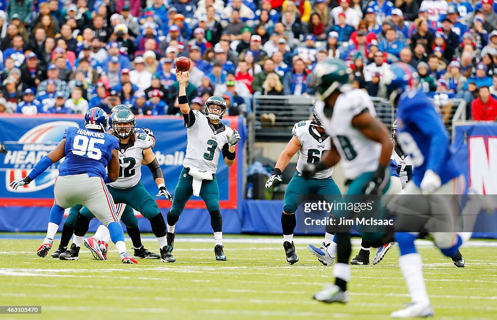 Philadelphia Eagles v New York Giants