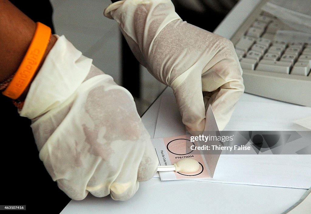 A DNA swab from a Burmese migrant female whose brother died...
