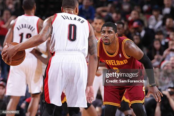102 Damian Lillard Kyrie Irving Photos & High Res Pictures - Getty Images