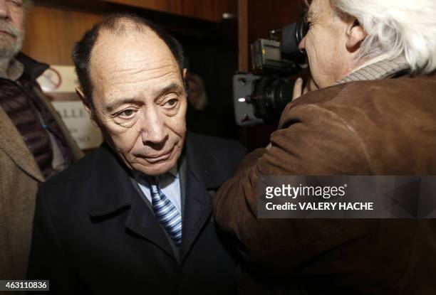 Claude Picasso, son of late Spanish artist Pablo Picasso, arrives for the trial of Pierre Le Guennec , who is accused of receiving stolen goods after...