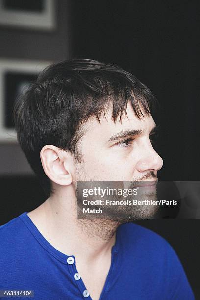 Film director David Robert Mitchell is photographed for Paris Match on September 13, 2014 in Deauville, France.