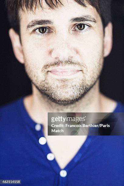 Film director David Robert Mitchell is photographed for Paris Match on September 13, 2014 in Deauville, France.