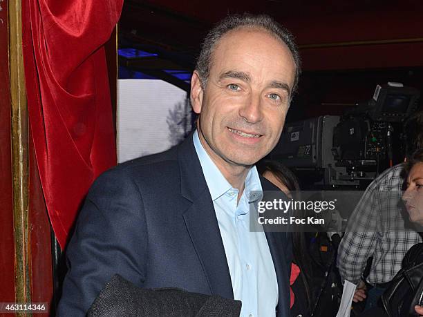 Jean Francois Coppe attends 'La 3eme Nuit De La Deprime 2015 ' At Folies Bergeres on February 9, 2015 in Paris, France.