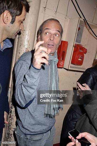 Laurent Baffie attends 'La 3eme Nuit De La Deprime 2015 ' At Folies Bergeres on February 9, 2015 in Paris, France.