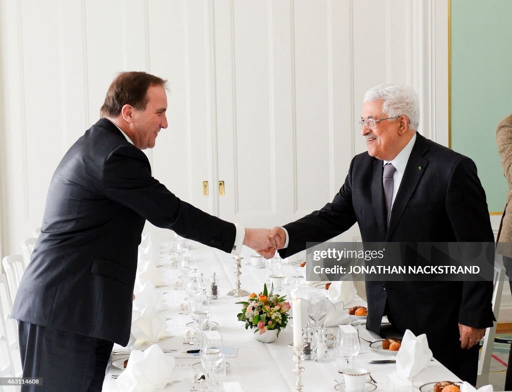 SWEDEN-PALESTINE-MIDEAST-DIPLOMACY-ABBAS