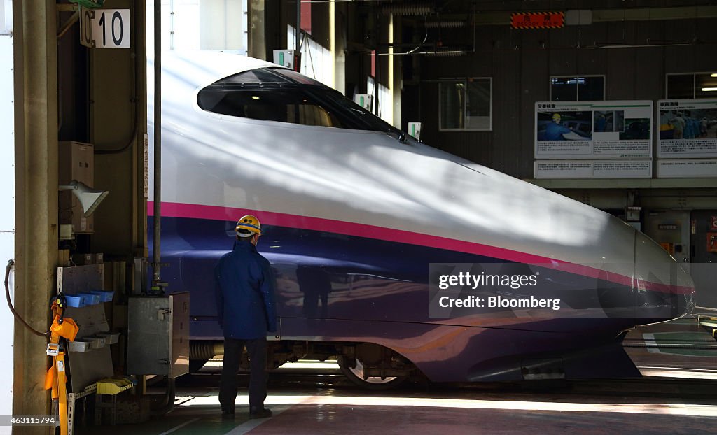 Tour Of East Japan Railway Co.'s High Speed Train General Rolling Stock Center