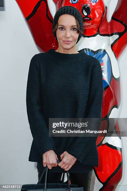 Anouschka Renzi attends the Hessian Reception 2015 during the 65th Berlinale International Film Festival on February 10, 2015 in Berlin, Germany. On...