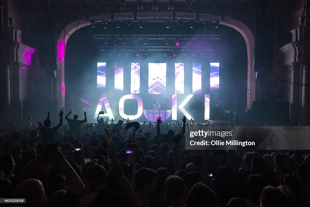 Steve Aoki Performs At Brixton Academy In London