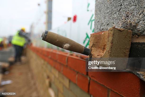 Red Rio Plc 42 Residential Housing Construction At A Redrow Plc Building Site Stock ...