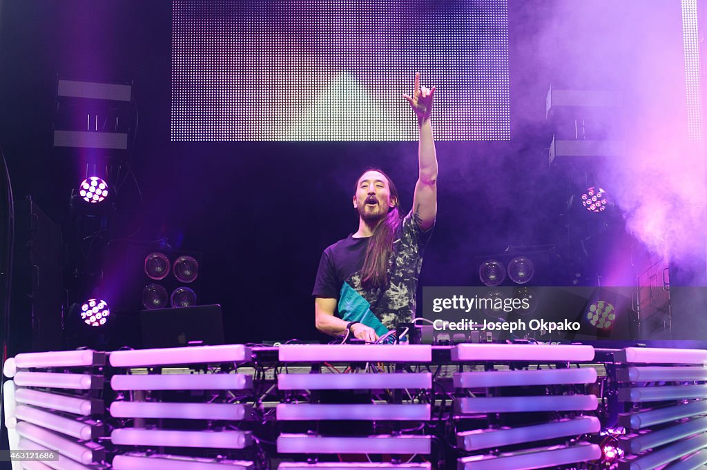 Steve Aoki Performs At The O2 Academy Brixton