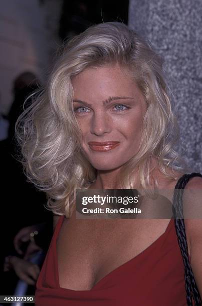 Erkia Eleniak attends the premiere of "Love Stinks" on August 11, 1999 at Mann Festival Theater in Westwood, California.