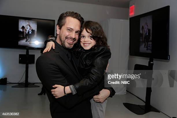 Premiere Party -- Pictured: Thomas Sadoski as Gary and Dylan Schombing as Hugo --