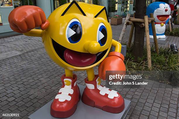 Pac-Man is a character by the animation company Namco, first introduced in the arcade game Pac-Man in 1980. The video game spawned a television...