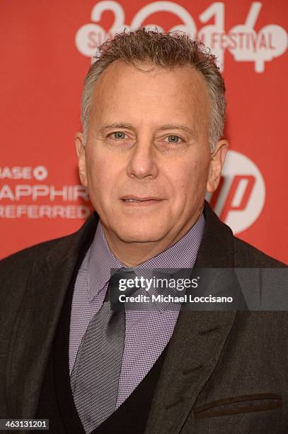 Comedian Paul Reiser attends the premiere of "Whiplash" at the Eccles Center Theatre during the 2014 Sundance Film Festival on January 16, 2014 in...