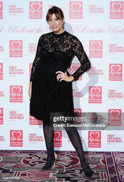 Catalina Guirado attends the British Heart Foundation's Roll Out The Red Ball at Park Lane Hotel on February 10, 2015 in London, England.