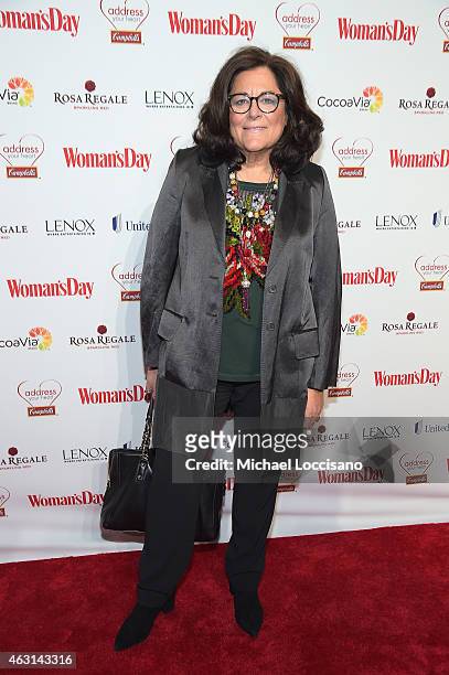 Founder Fern Mallis attends the Woman's Day Red Dress Awards on February 10, 2015 in New York City.