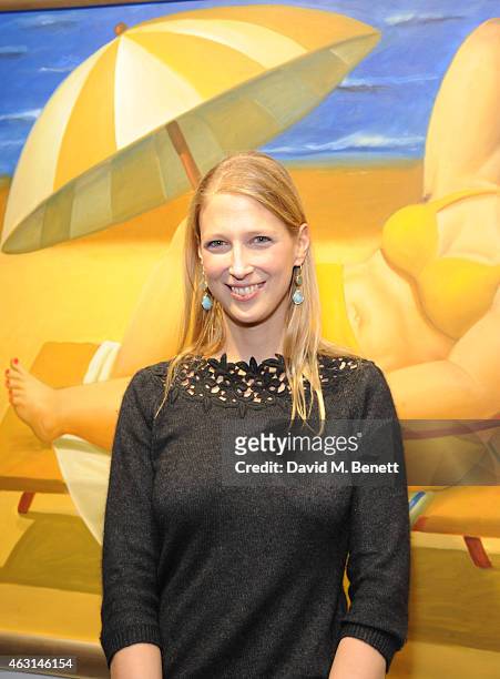 Lady Gabriella Windsor attends a private view of the Fernando Botero exhibition at The Opera Gallery on February 10, 2015 in London, England.