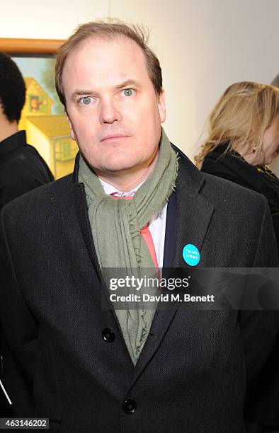 Lord Harry Dalmeny attends a private view of the Fernando Botero exhibition at The Opera Gallery on February 10, 2015 in London, England.